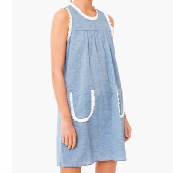 **XS Left** Chambray Lotte Dress
TUCKERNUCK - Picture 2 of 9